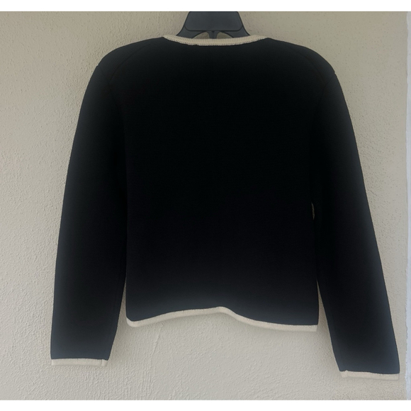 Alex Mill Paris Sweater Jacket Buttons Padded Business Career Office Siren Prep - Picture 7 of 10